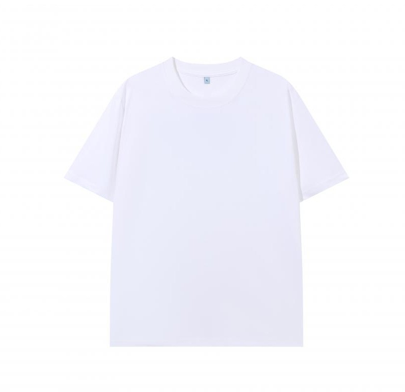 Cool Anti-Bacterial Solid Set-In Shoulder Moisture Wicking Quick Dry T-Shirt