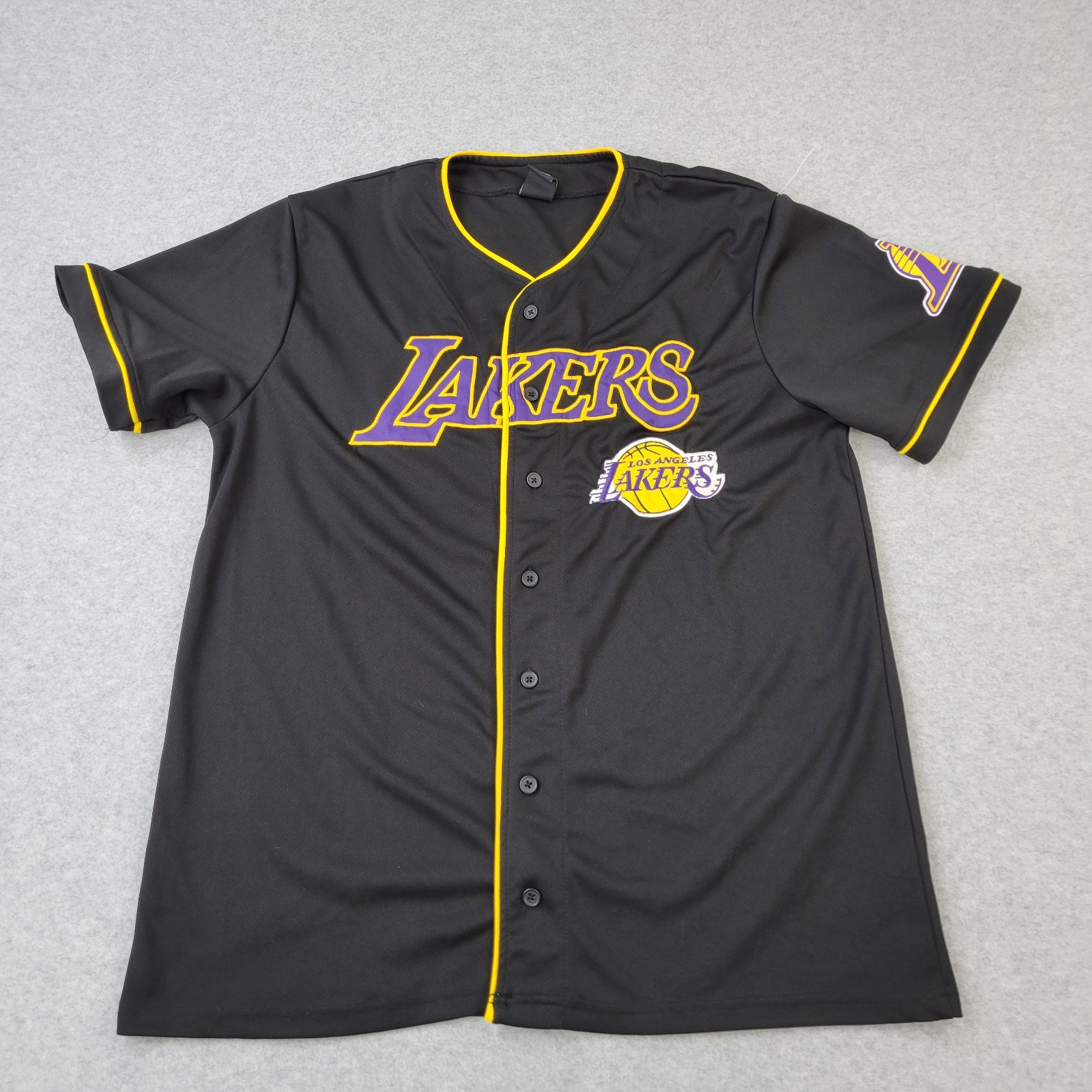 Los Angeles Lakers Shirt Mens Large Basketball Jersey Ultra Game Graphic