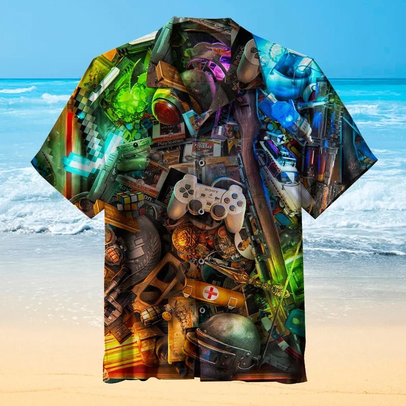 Game How Many Game Items Do You Know Hawaiian Shirt