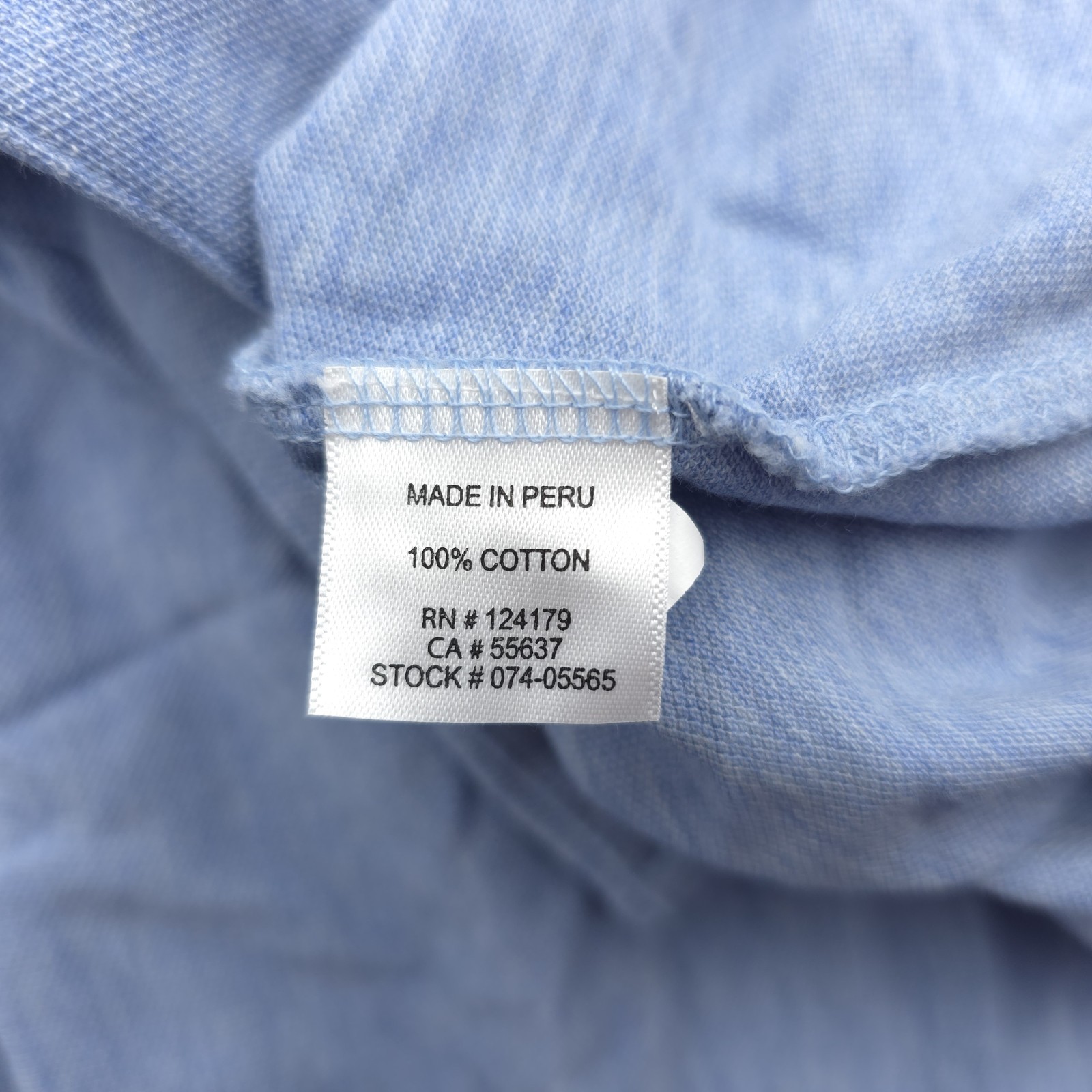 Johnston Murphy XC Flex Shirt Men’s Medium Blue Long Sleeve Button Down