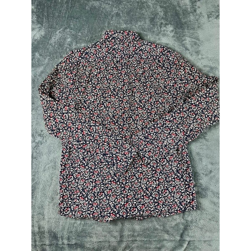 Men’s Abercrombie & Fitch Muscle Fit Floral Button-Down Shirt Size M Excellent