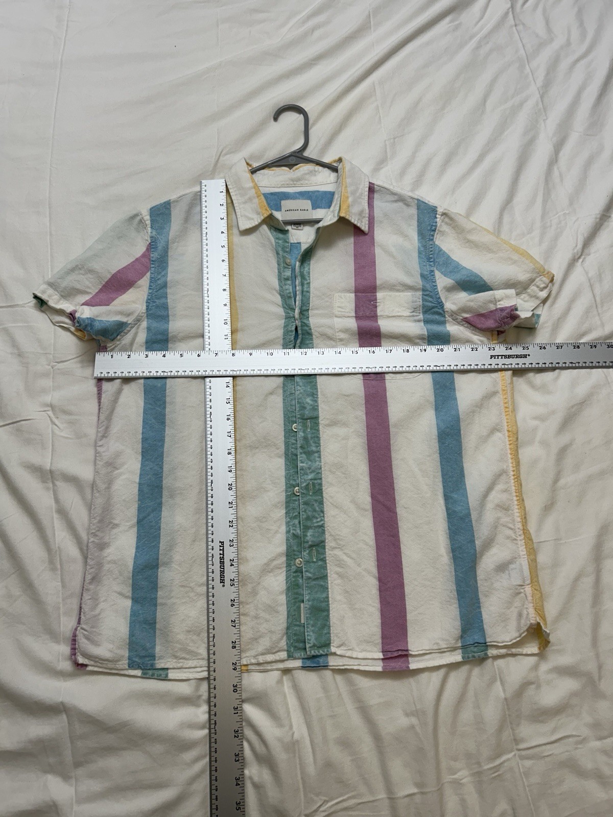 Resort Beachcore Ibiza Preppy Summer Beach rave Cotton American Eagle Men’s XL