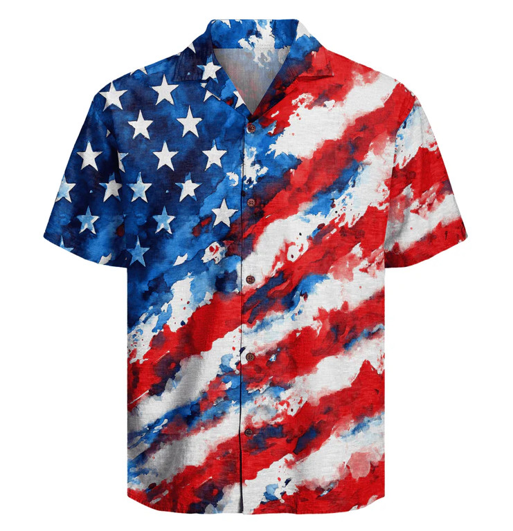 America 250th Anniversary Hawaiian Shirt, 250 Years Of Freedom Button Shirt