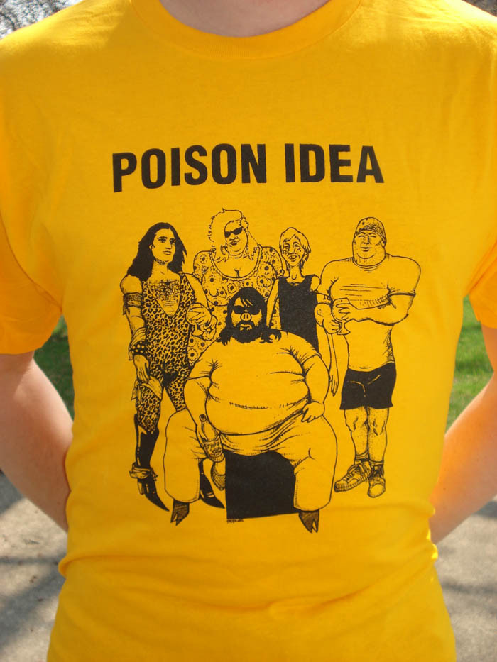 Poison Idea Kings of Punk Original Design S M L XL 2X You Pick Size Color