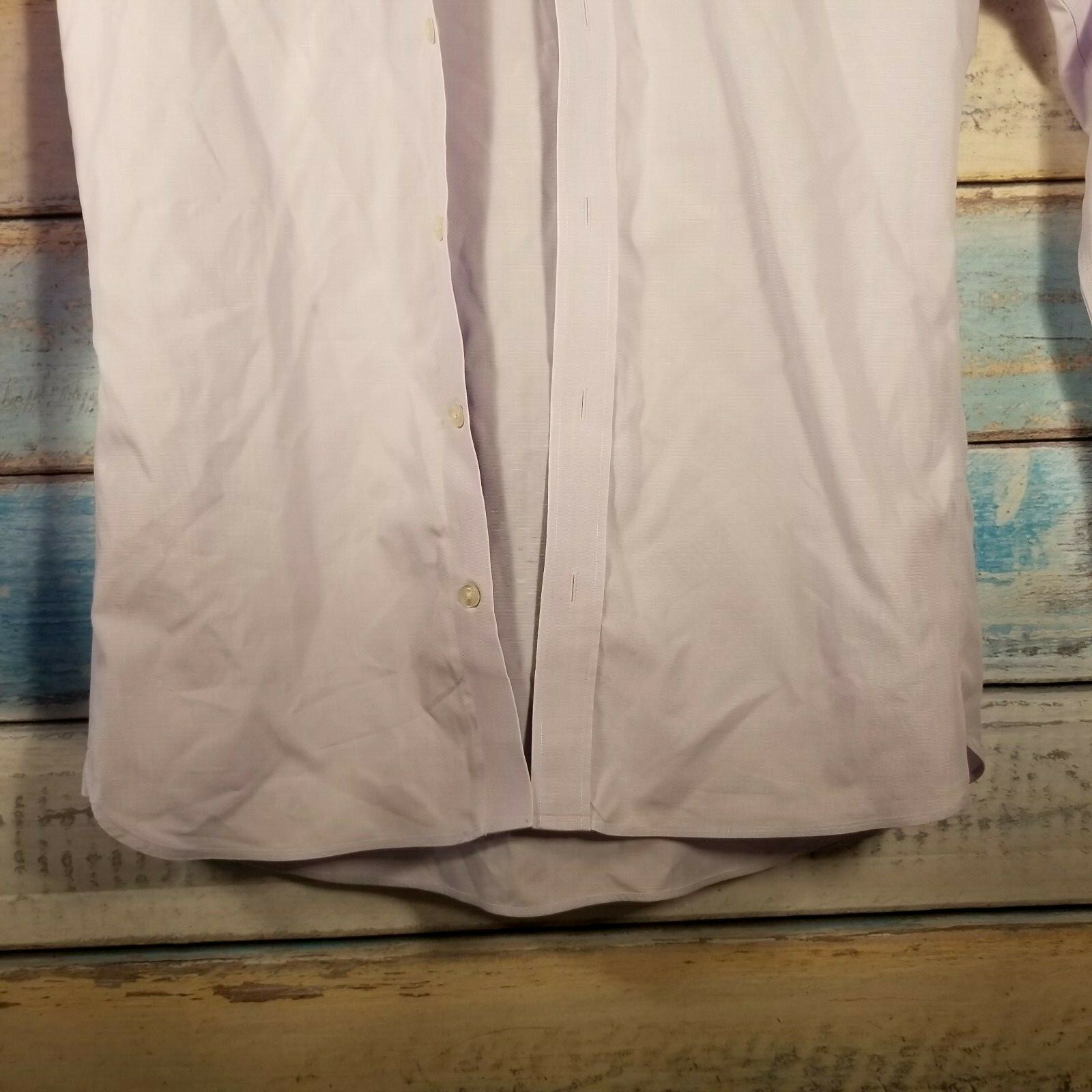 Bonobos 15/32 Slim Fit Wrinkle Free Purple Long Sleeves 100% Cotton USA Seller
