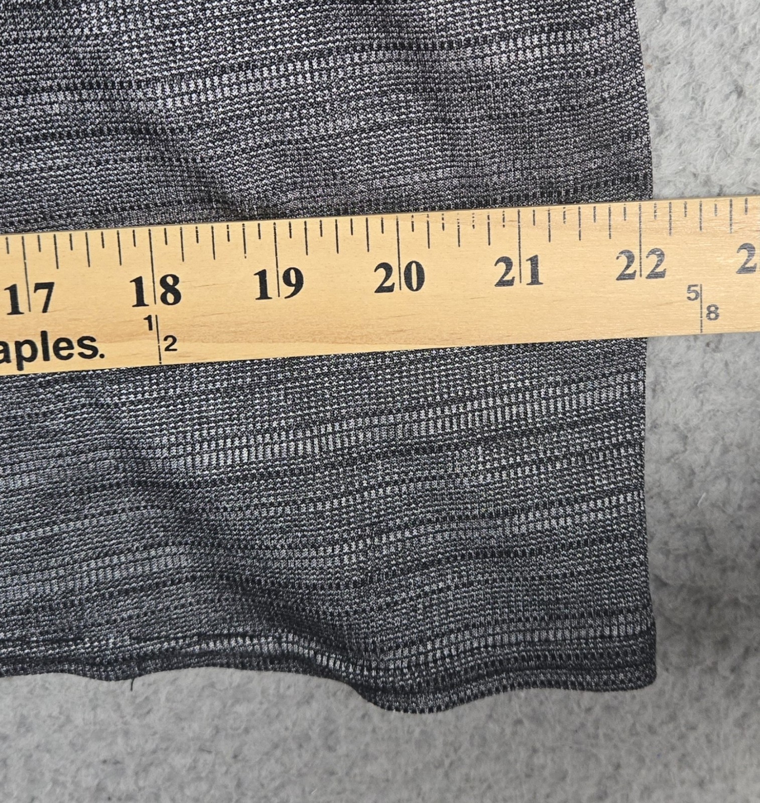 Positano USA Vintage 90s Clubbing Shirt Gray Melange Knit Men’s L Nylon Blend