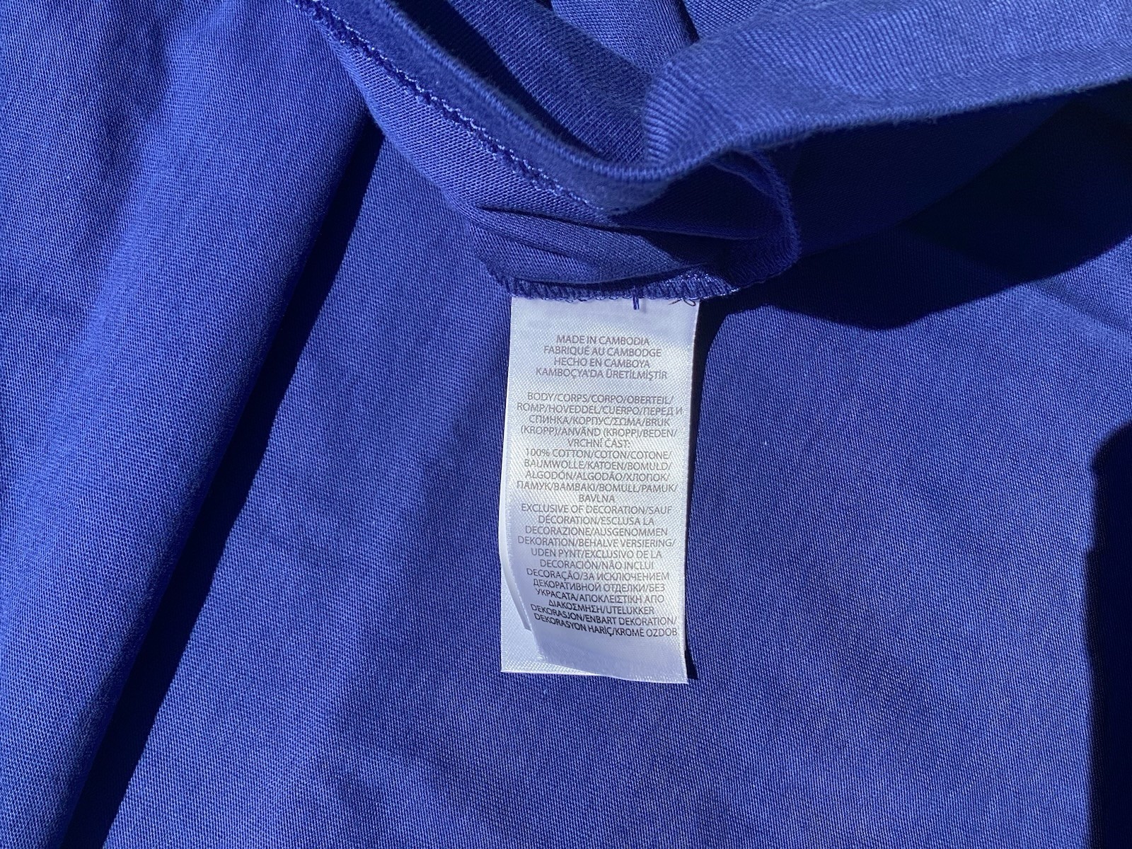 Mens Polo Ralph Lauren Short Sleeve Crew Neck T-shirt Royal Blue 4XB