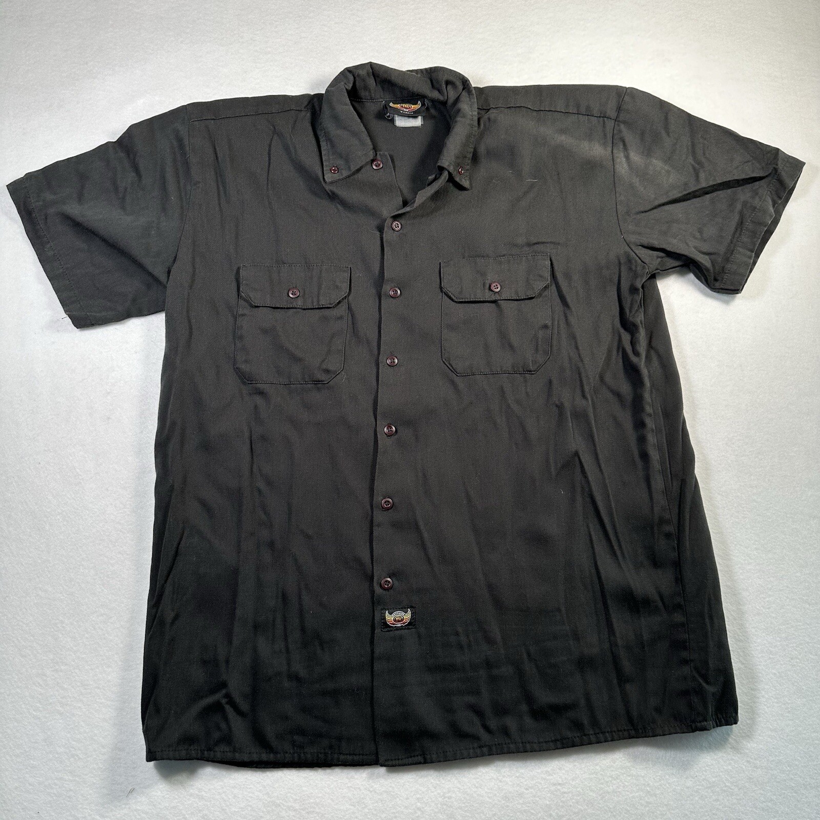 Biker Wear USA Mens Button Down Shirt Size XL