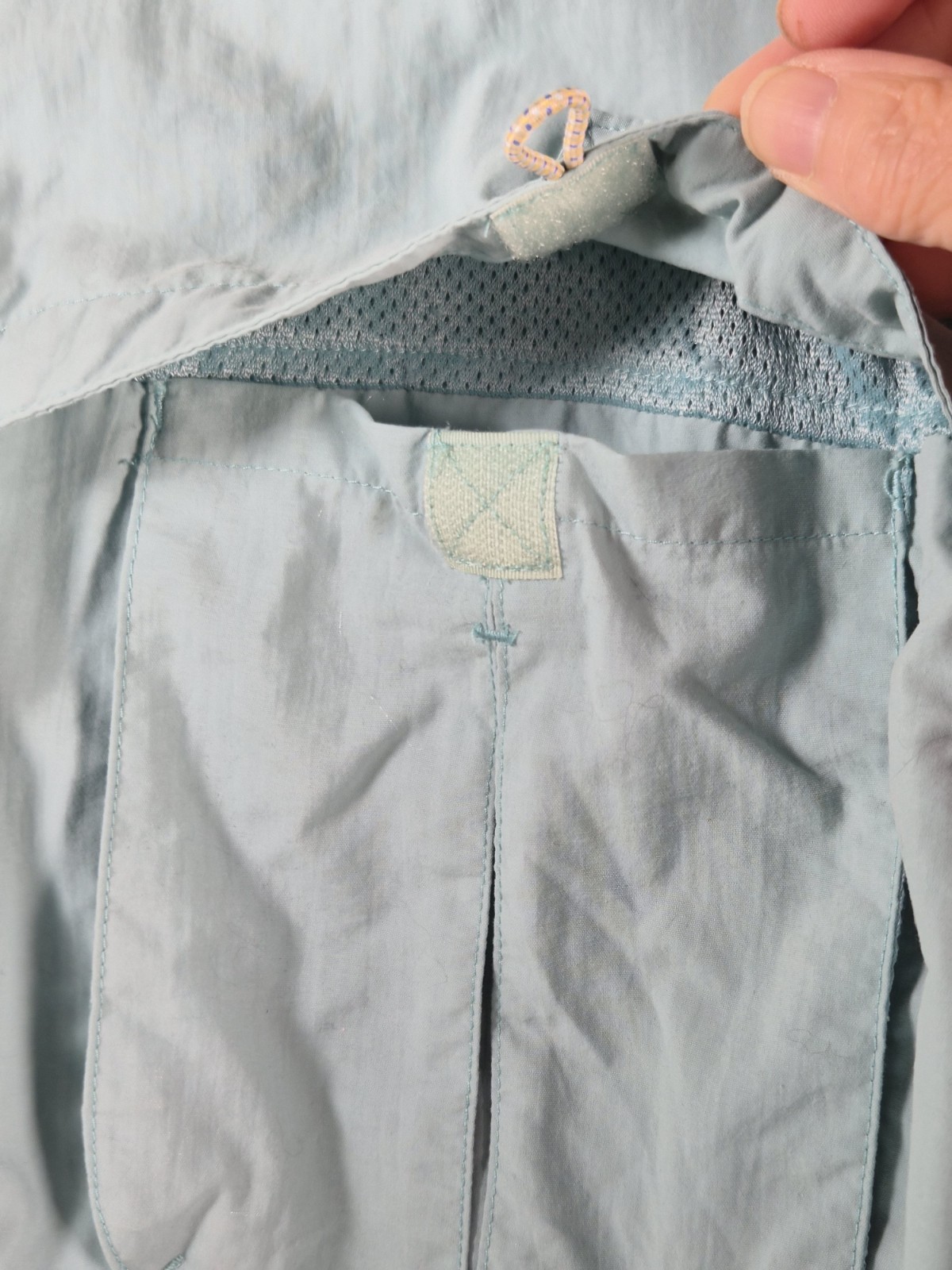 World Wide Sportsman Fishing Shirt XL Men Mint Green Vented Back Nylon