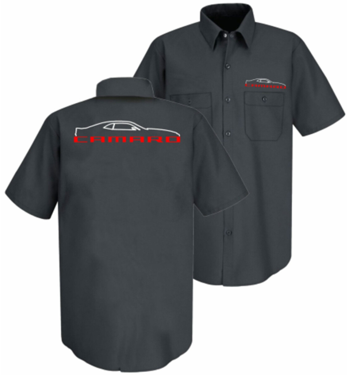 Camaro 5th Generation Work Shirt by Johny Rockstar, GM