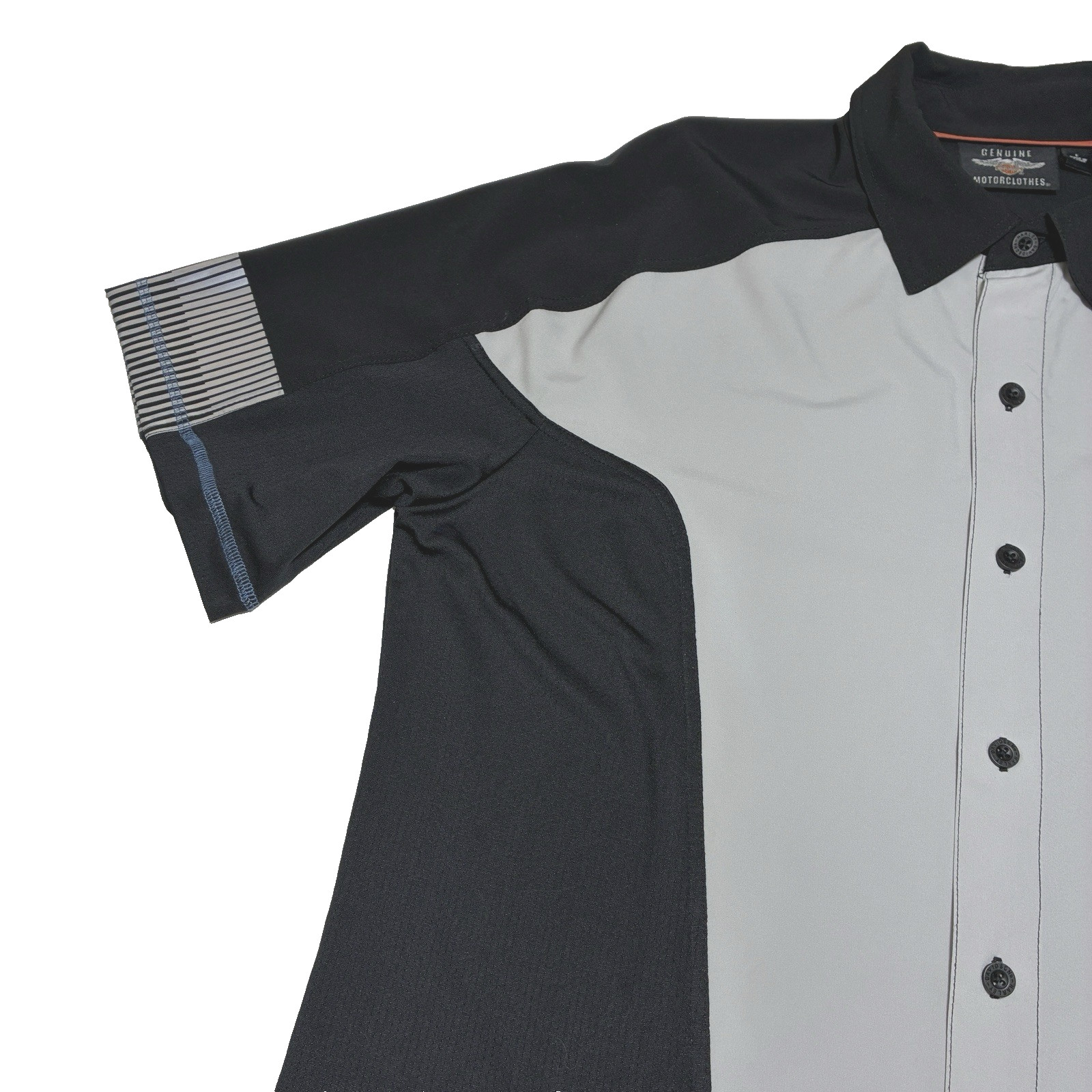 Harley Davidson Genuine MotorClothes Button Down Shirt Large HD Performance NWOT