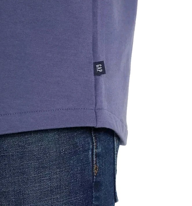 Gap Men’s Long Sleeve Knit Button Down, Blue – NWT Size M
