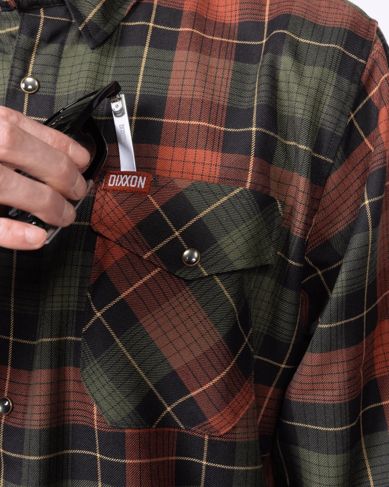 DIXXON Flannel REDWOOD FOREST Flannel Shirt – Men’s 2XL