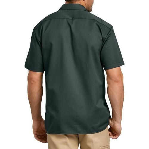 Dickies Men’s Shirt Short Sleeve Button Up Casual Original Uniform Workwear 1574