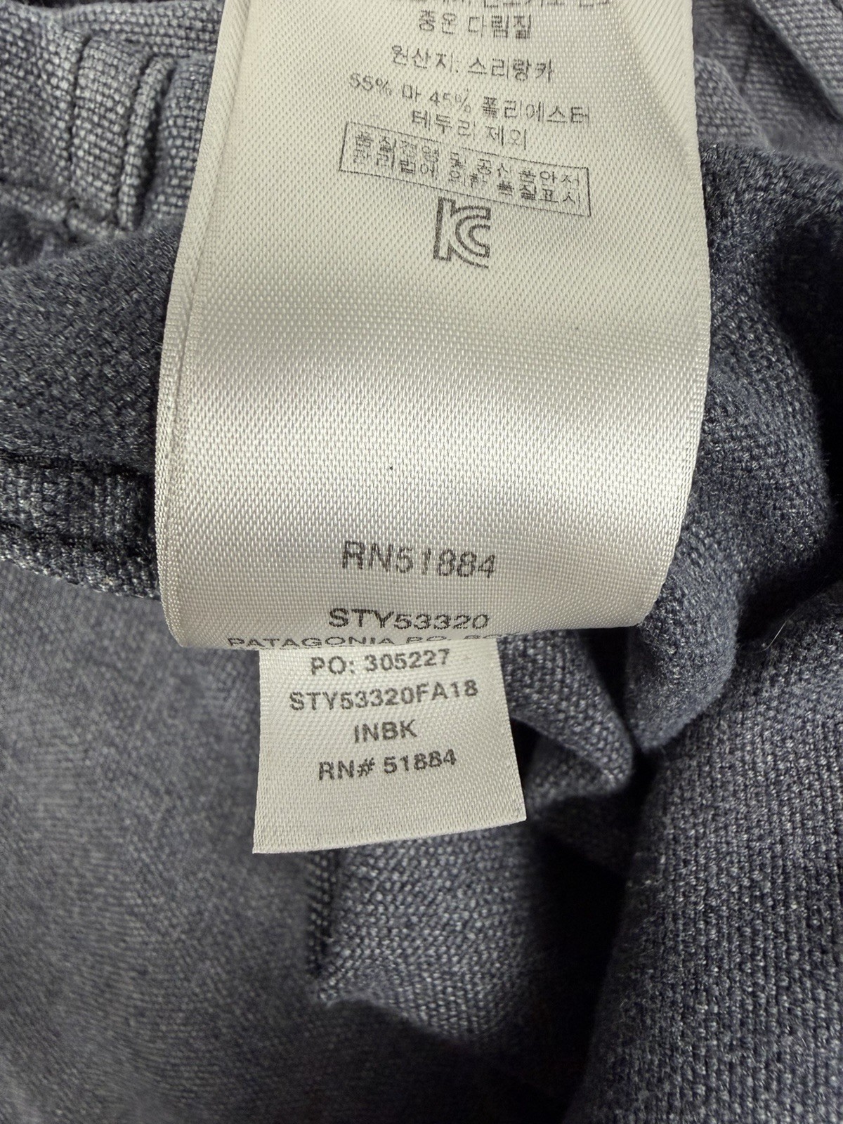 Patagonia Farrier’s Shirt Mens S Gray Long Sleeve Pockets Workwear 53320 FLAW