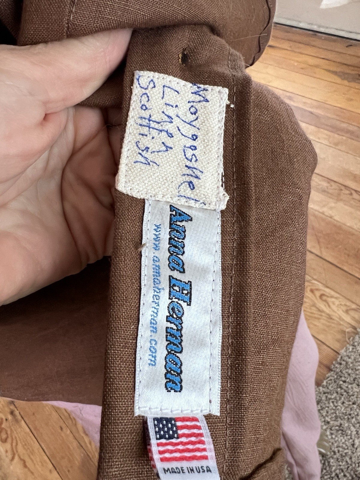Men’s Moygasnel Linen Western Bib Shirt XL A Herman US Seller Dog