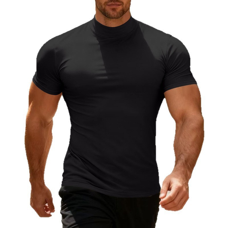 ‌Fashion Casual Solid Short-Sleeve T-Shirt