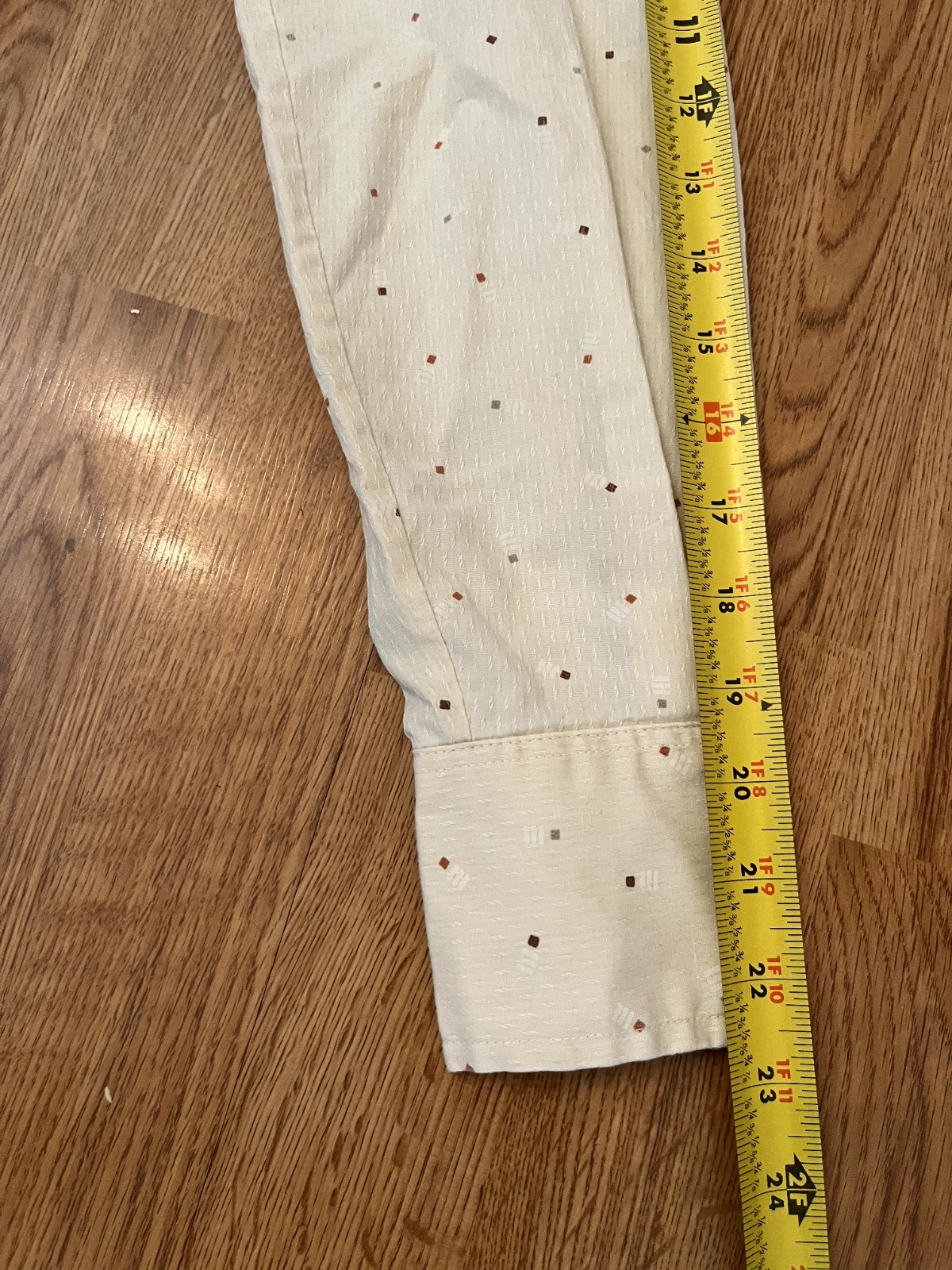VTG Wrangler Mens S Pattern Cotton Long Sleeve Snap Front Western Shirt USA Made