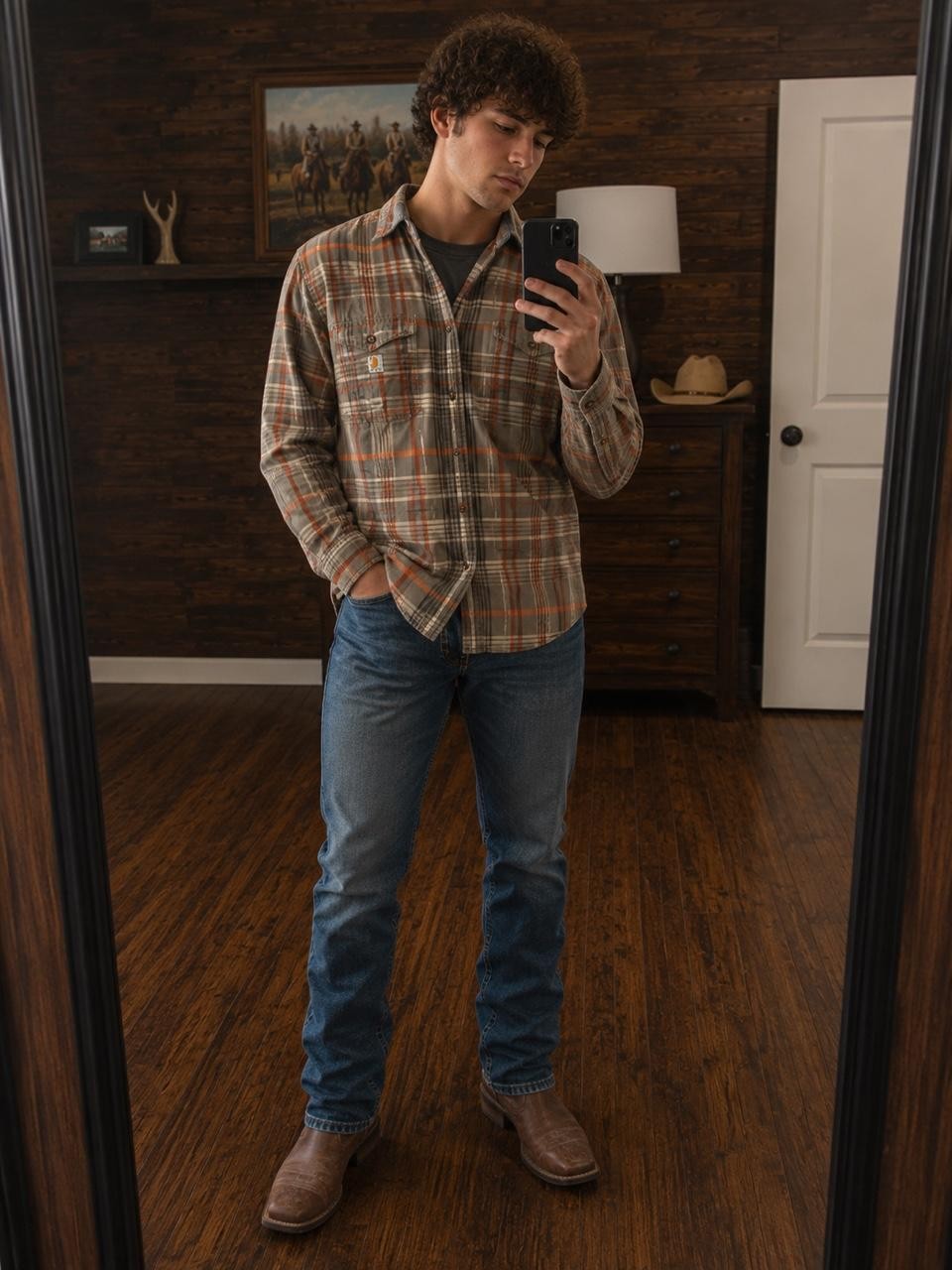 Carhartt Rugged Flex Plaid Button Up Shirt