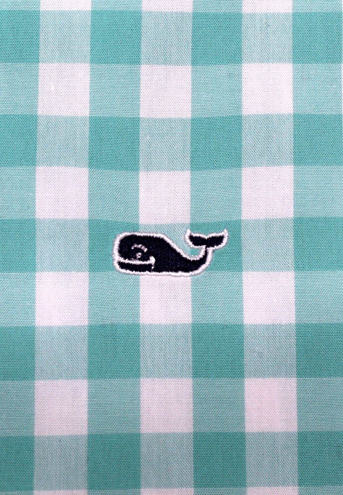 VINEYARD VINES CLASSIC FIT WHALE SHIRT 100% COTTON SPRING GREEN Sz SMALL, S