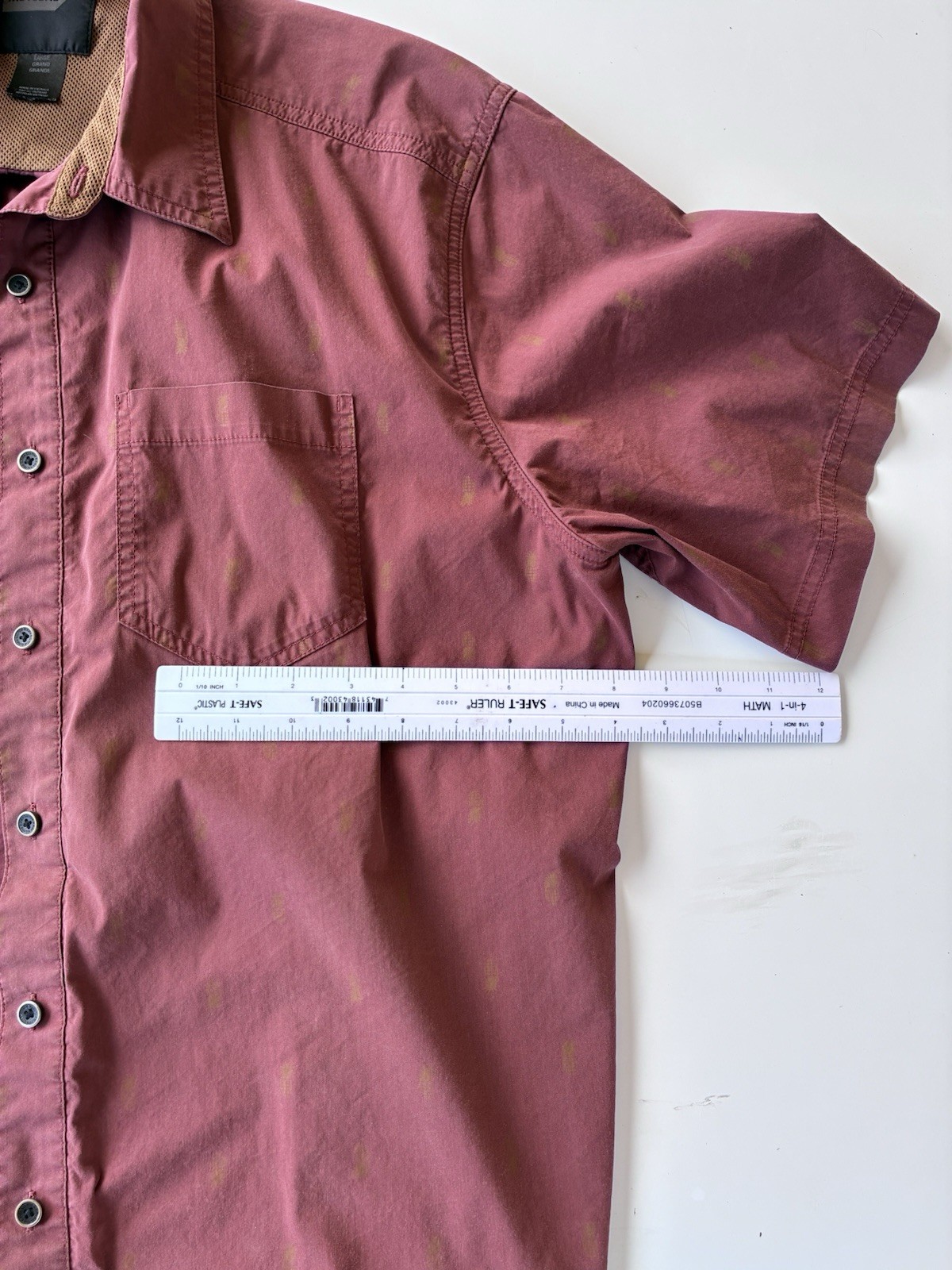 5.11 Tactical Shirt Men’s L Pineapple Grenades Pockets Button Snap Outdoor