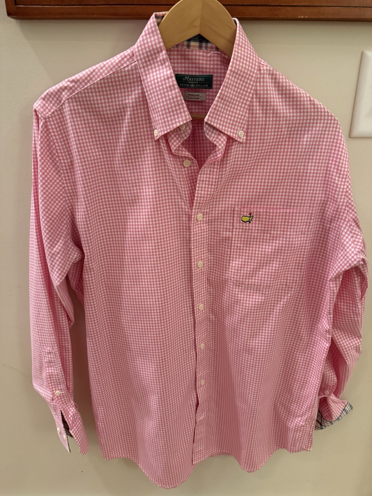 MASTERS Designed By PETER MILLAR Button Front – Medium