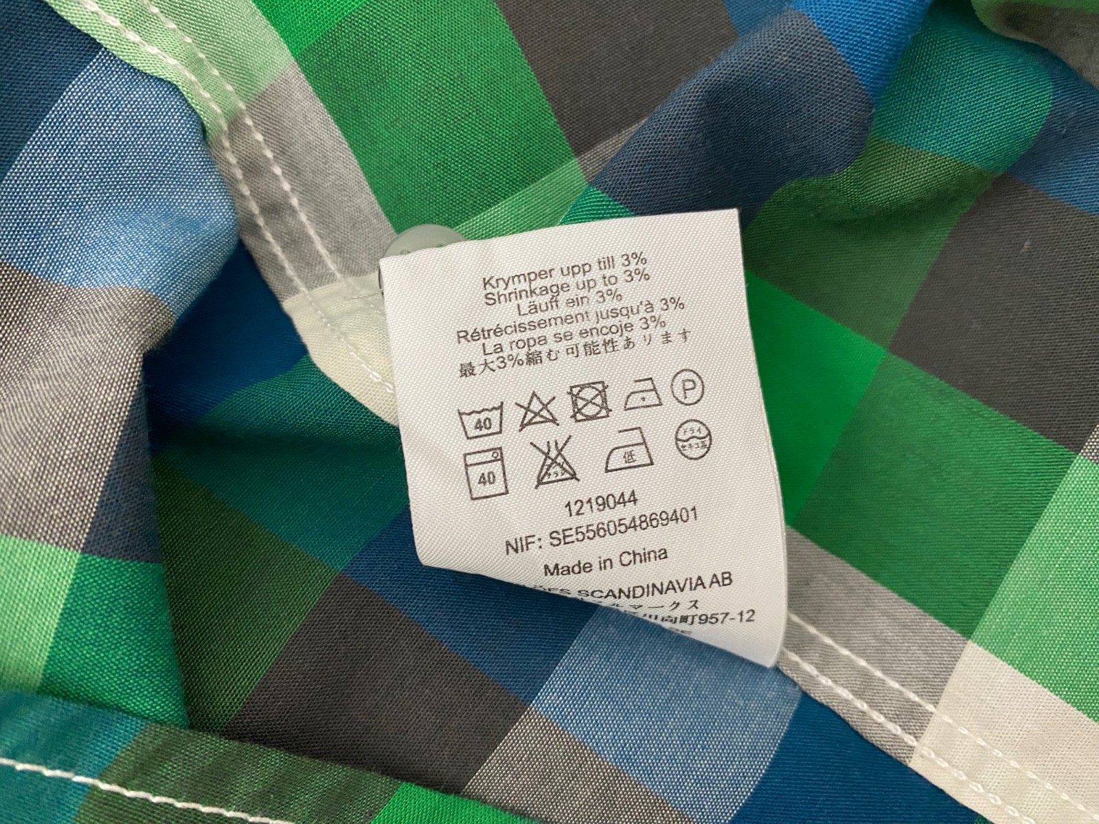 HAGLOFS men’s shirt 65% polyester 35% cotton Size XL