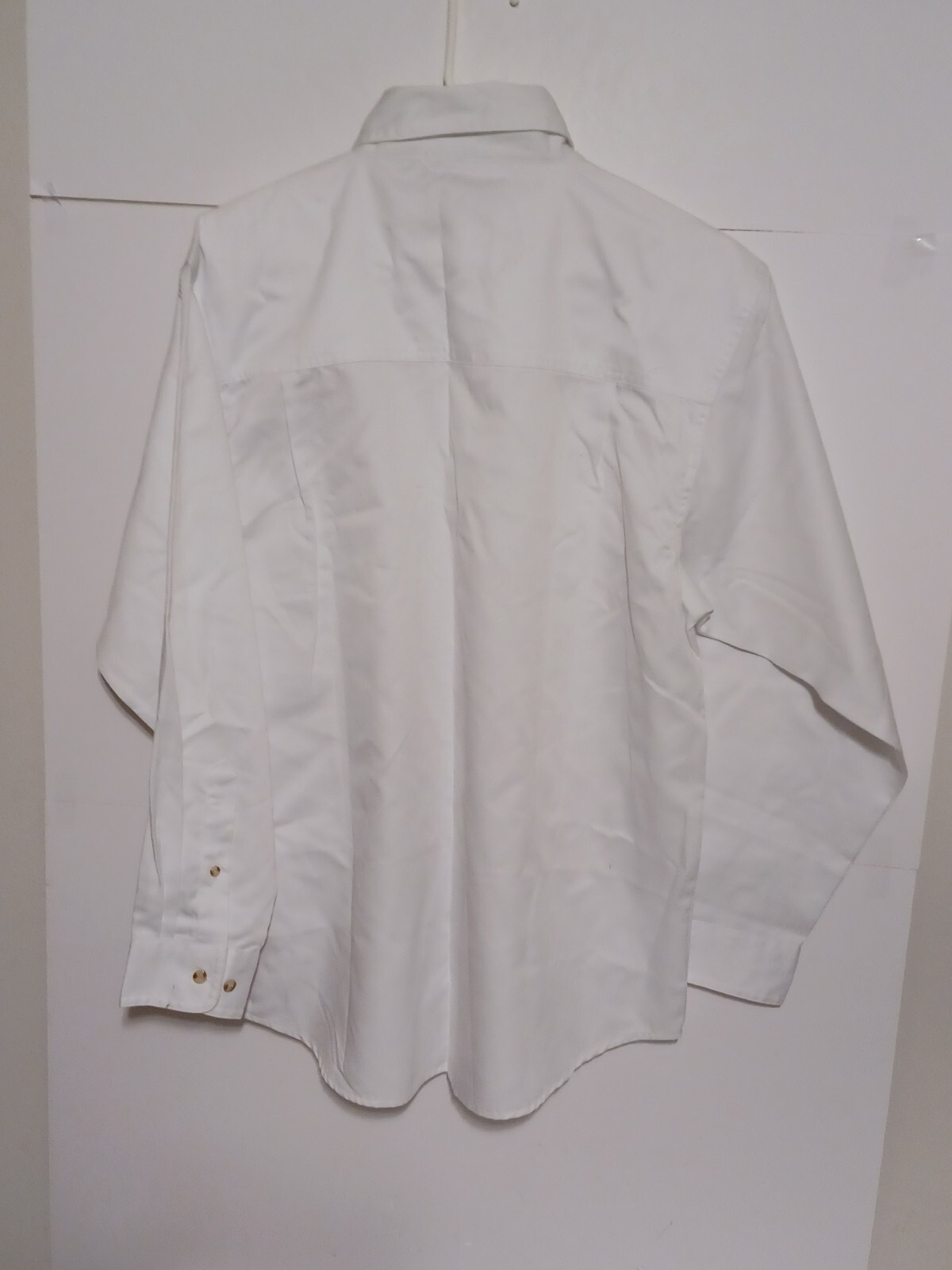 Blue Generation Men’s McGrath Button Down Shirt White Size Medium Stain Release