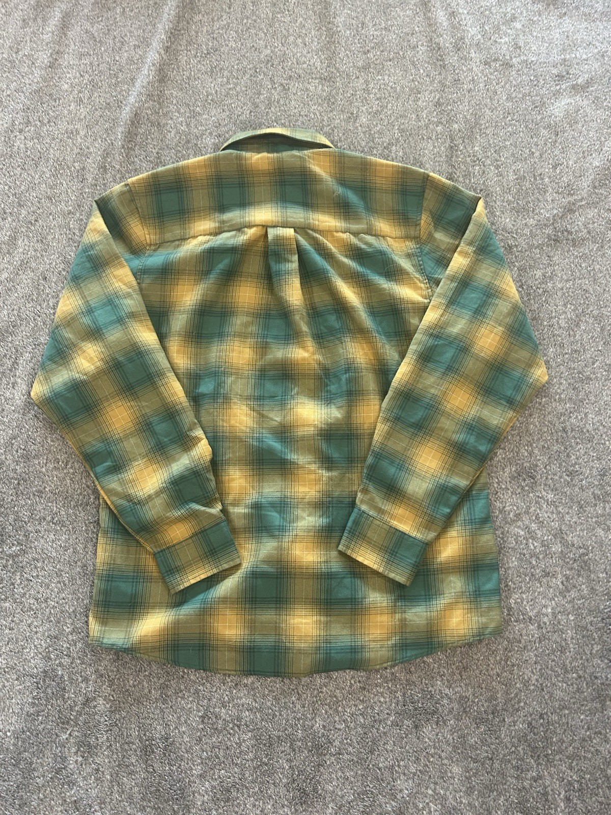 Dixxon Flannel Co The Bison Snap Button Long Sleeve Flannel Shirt Size M