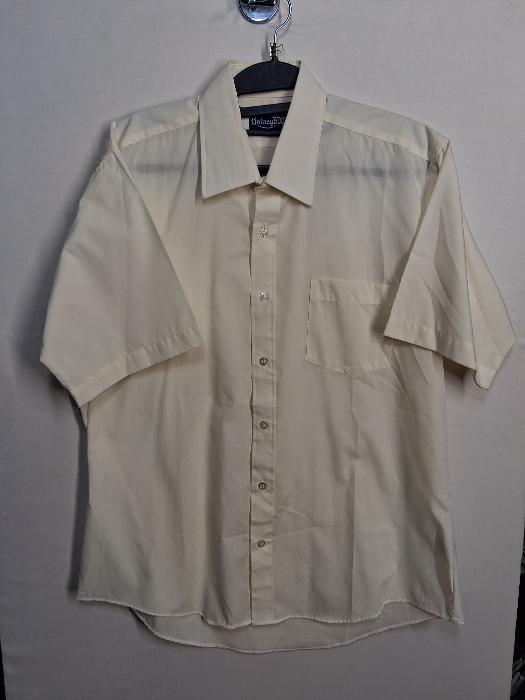 Vintage Botany 500 Button-Up Shirt size 15½ Chest 46 in Single Needle Tailoring