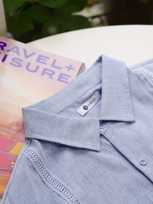 Mens Linen Guayabera Shirts Short Sleeve Cuban Casual Summer Button Down Shirt