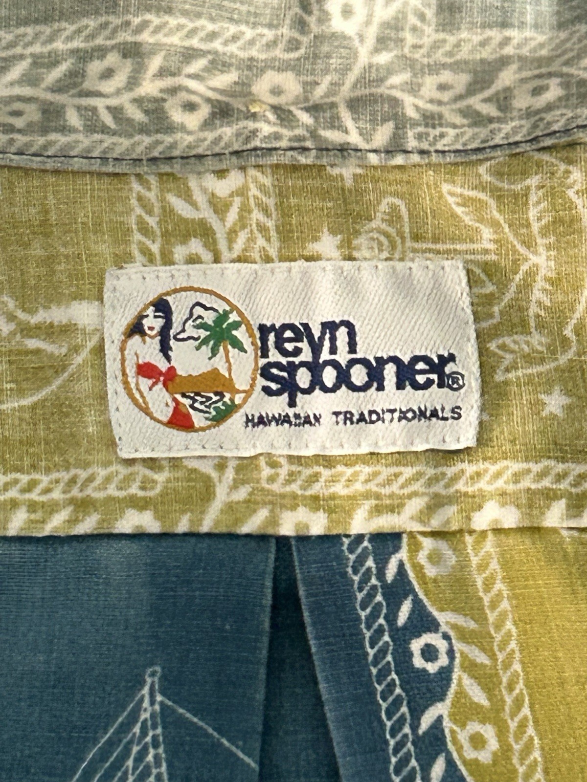 Reyn Spooner Hawaiian Shirt Men’s XL
