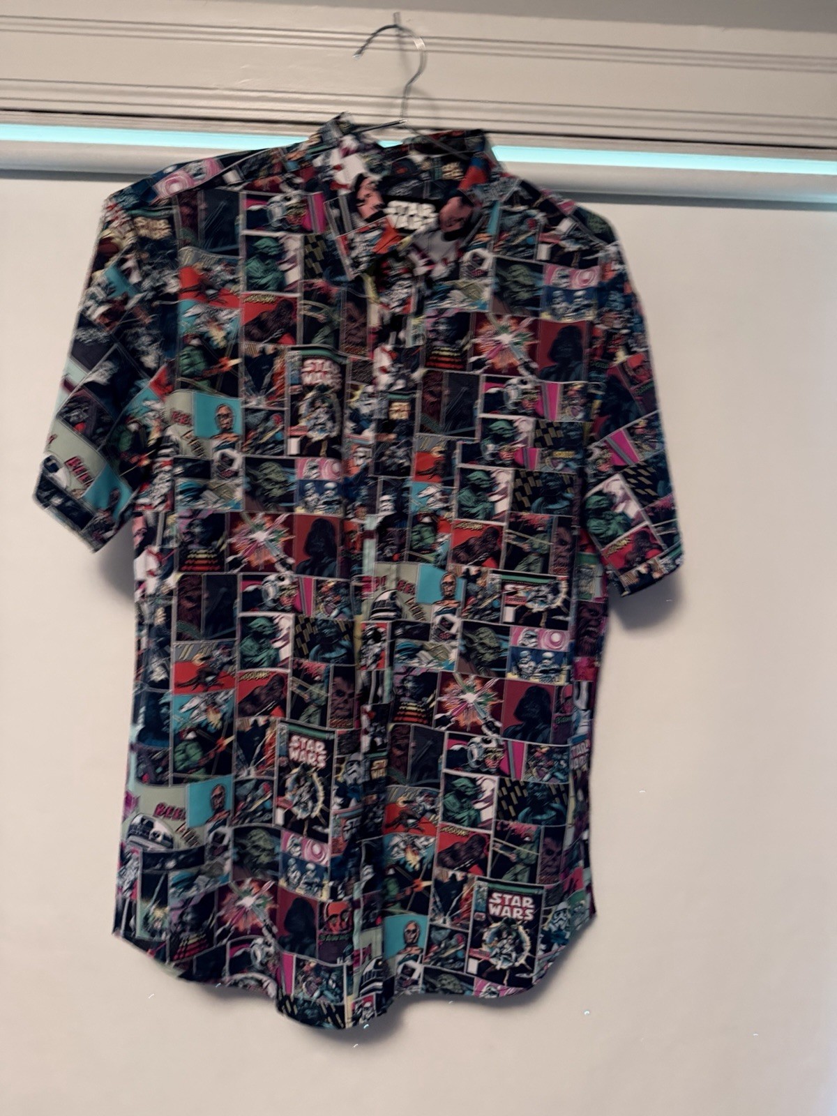 RSVLTS Star Wars Comic to the Dark Side Kunuflex Shirt Large EUC Limited Edition