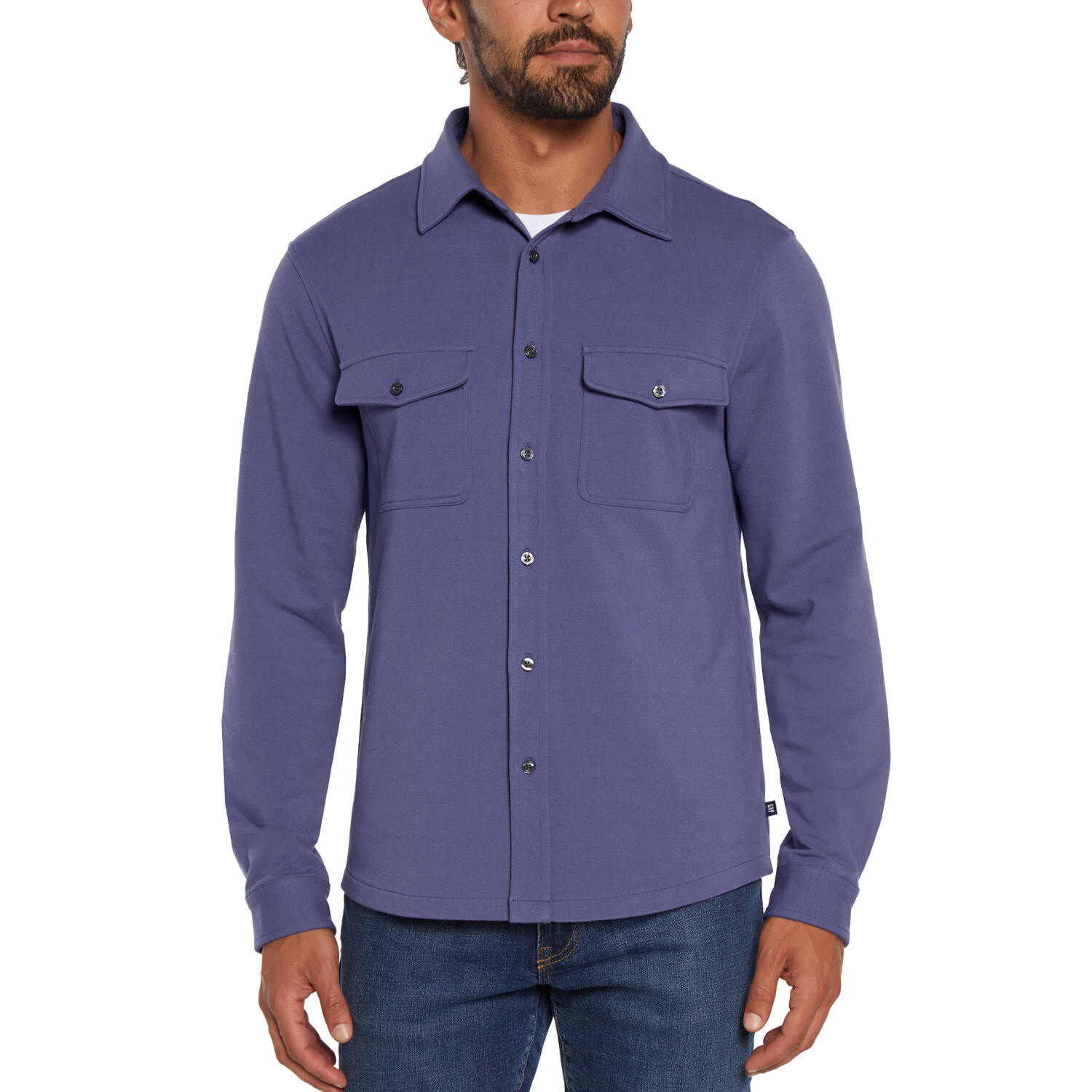 Gap Men’s Long Sleeve Comfortable Soft Knit Button Down wear Untucked Shirt