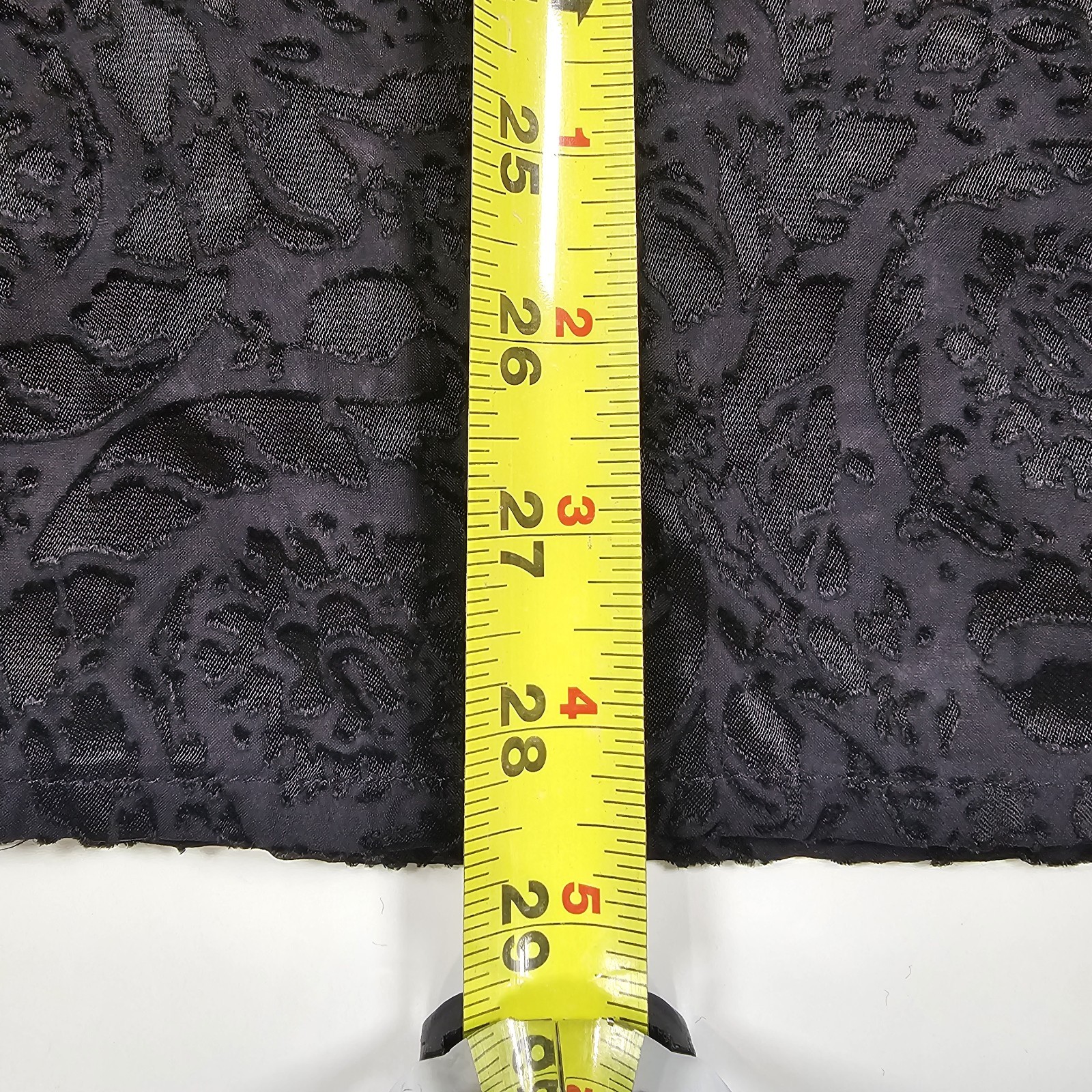 Versace Barocco Devore Silk Blend Sheer Button Up Shirt Men’s Size 52 XL Black