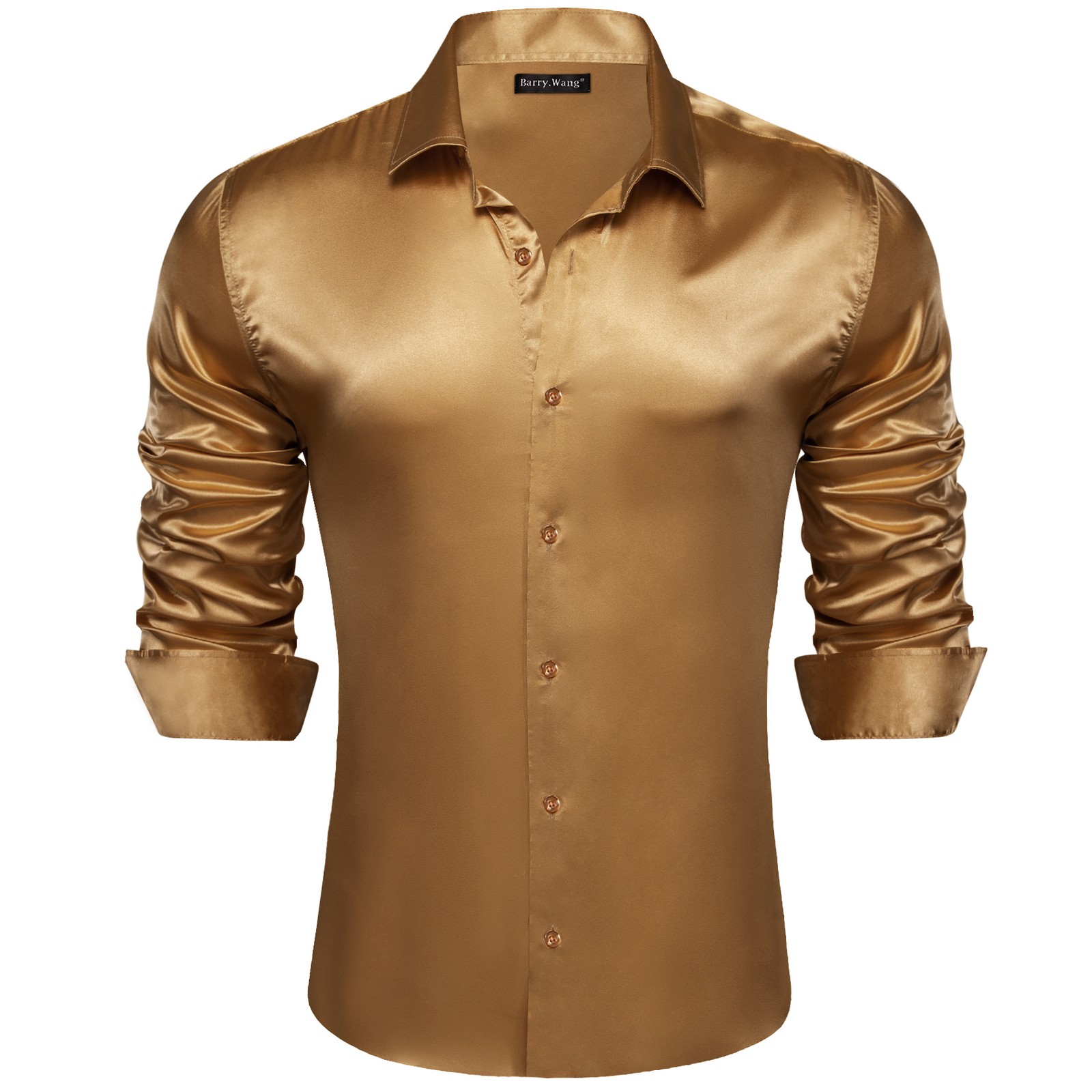 Mens Shirt Long Sleeve Regular Shirt Set Wedding Formal Casual Business Party