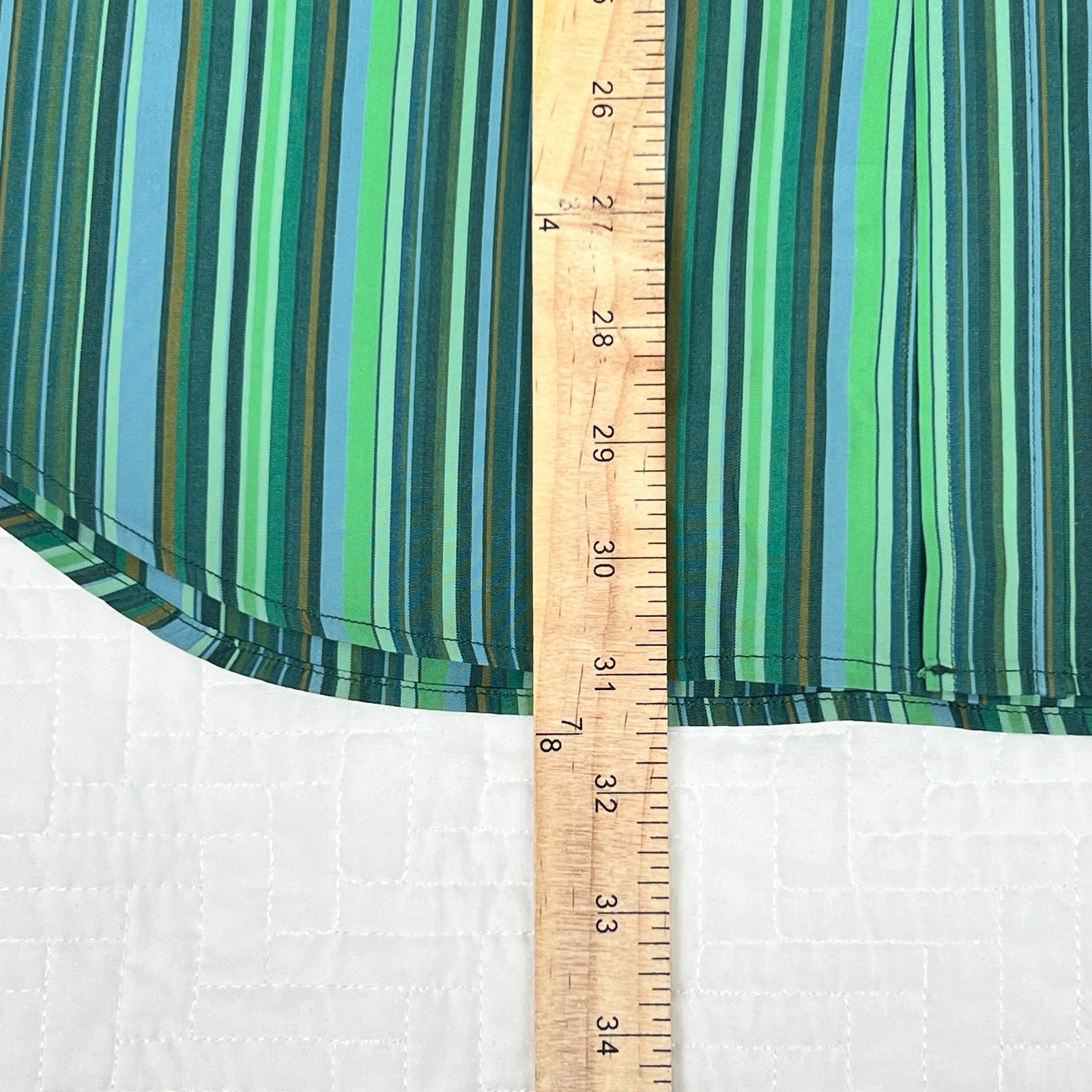 Vintage Paul Smith London Dress Shirt Multicolor Stripe Y2K Made In Italy 16/41