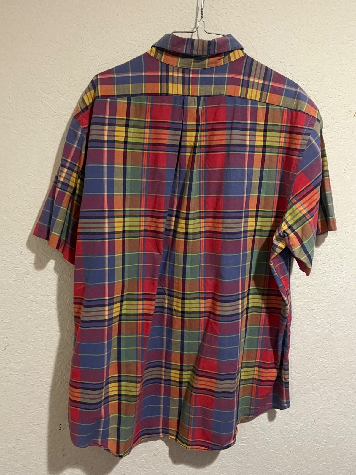 🔥Polo Ralph Lauren Rare!! short sleeve button-down xxL