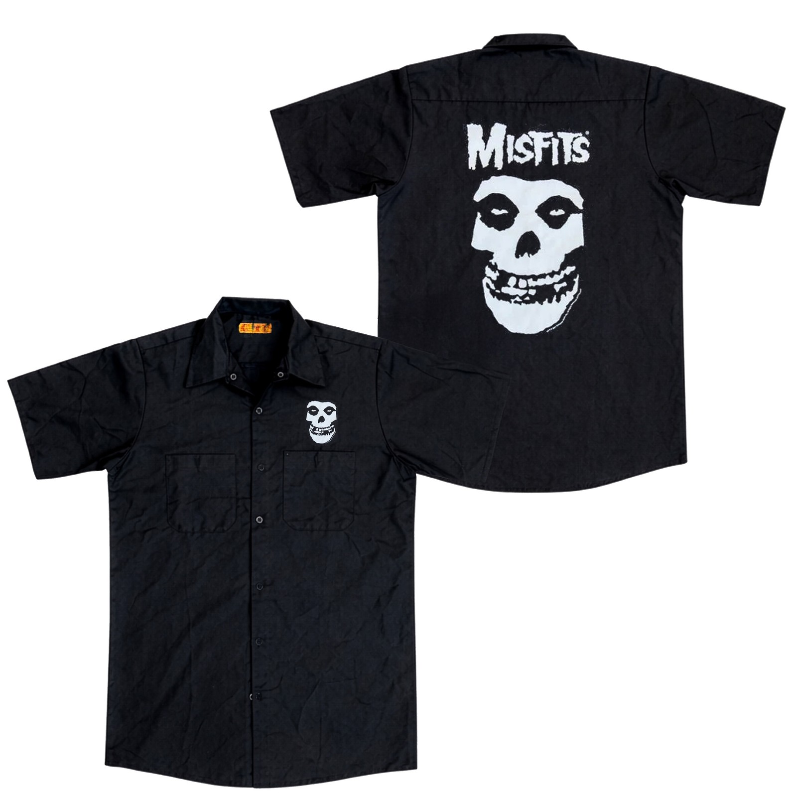 Authentic Misfits Fiend Skull Workshirt S-3XL NEW