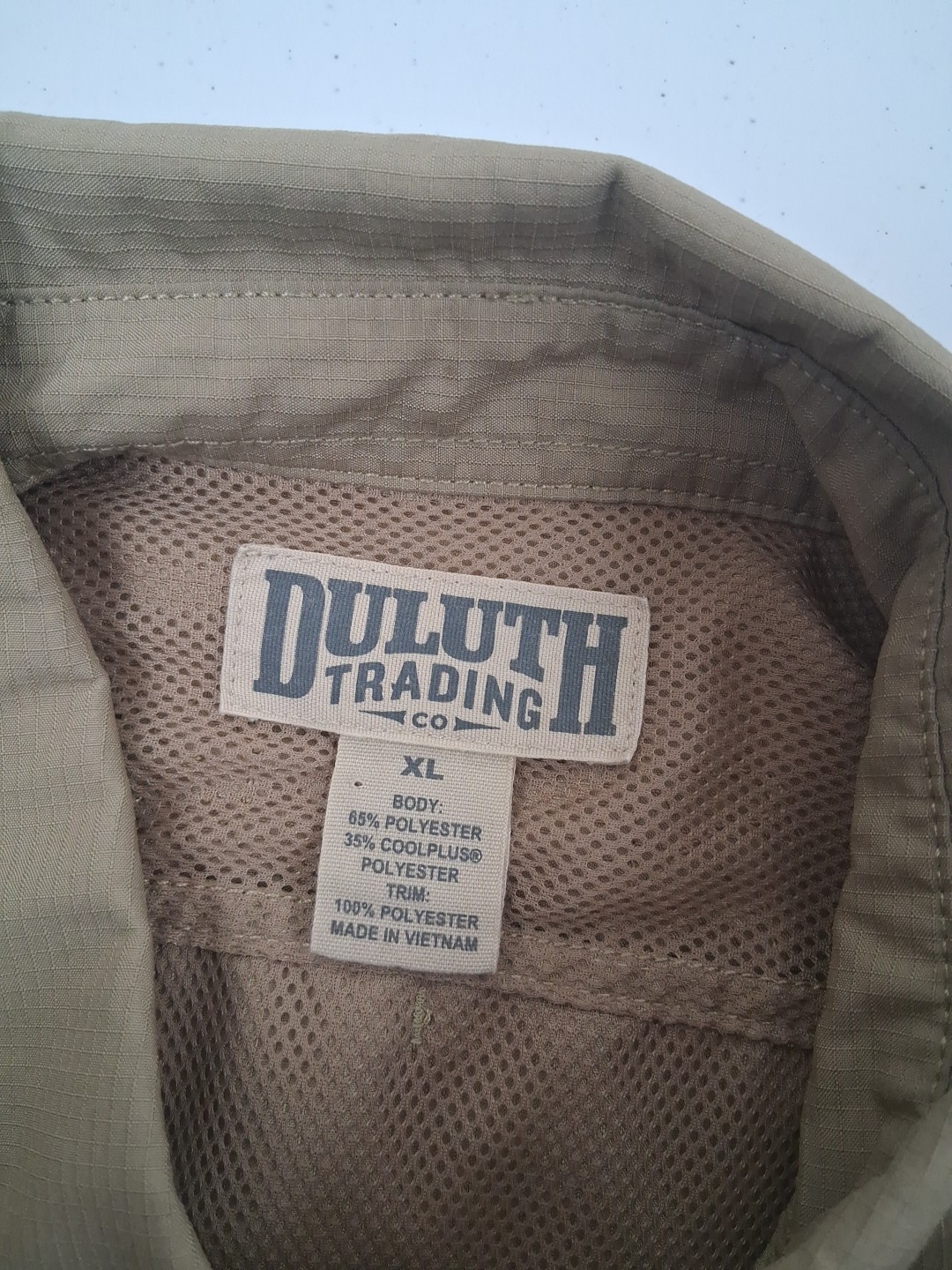 Duluth Trading Co Mens Short Sleeve Shirt XL See Pictures