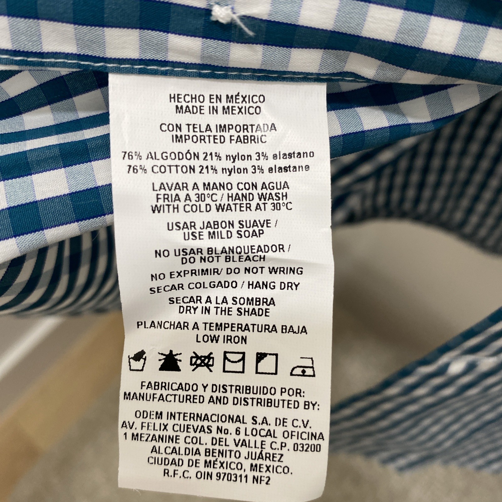 Scappino Mens XL Comfort Regular Fit Red White Gingham Check Shirt