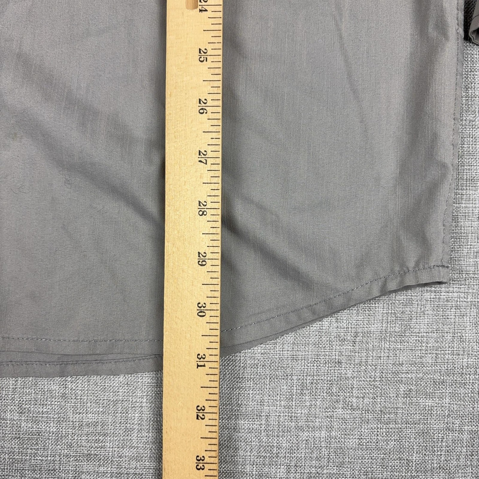 Carhartt Force Shirt Mens Large Gray Long Sleeve Button Up Soundview Logo