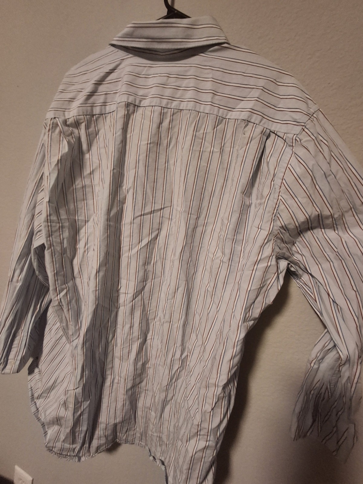 Merona XXL Striped Men’s Long Sleeve Button Up Shirt