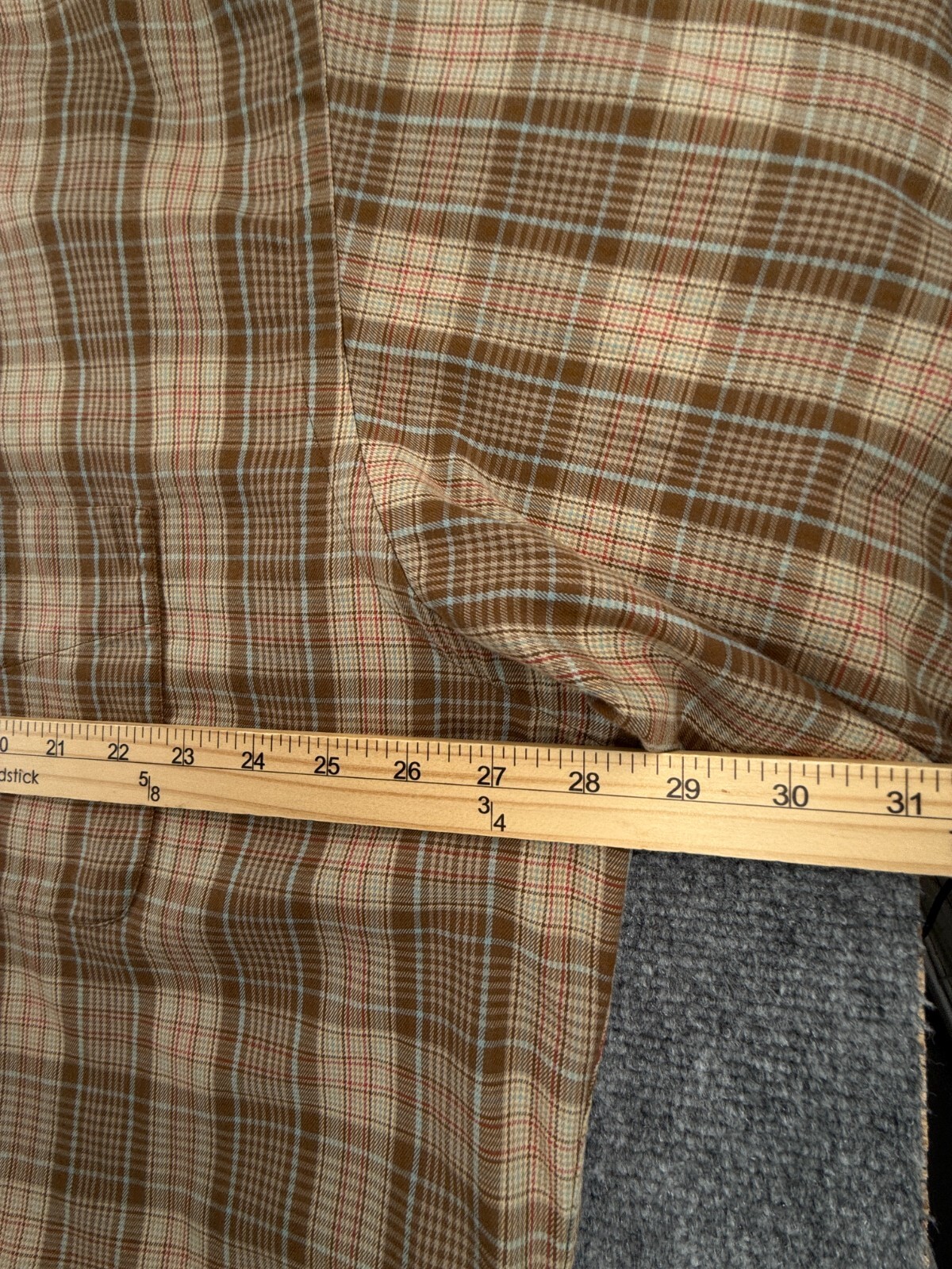 Polo Ralph Lauren Lowell Sport Soft Combed Cotton Button Up Shirt XL Brown