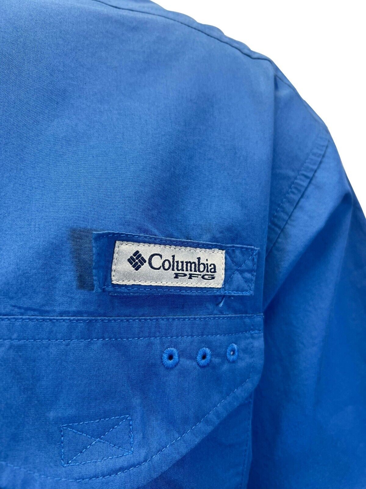 Columbia Men’s Woven Shirt PFG Bonehead Short Sleeve Fishing Shirt
