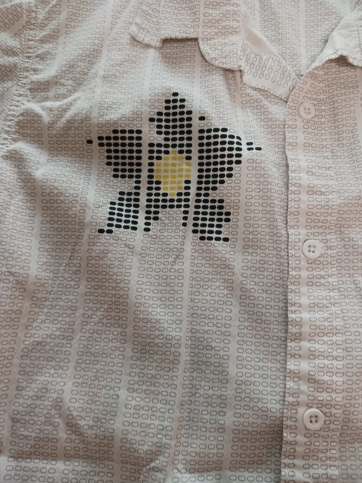 Stranger Things Short Sleeve Medium/Teen Button Up Shirt Netflix Our Universe