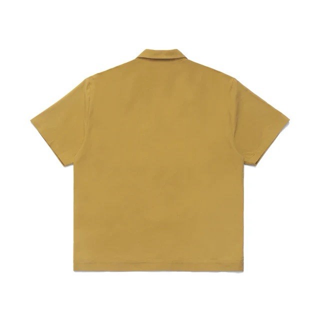 Metalwood Studio Golf Sexy Meshy Shirt Yellow Size Small Button Up $148 Msrp