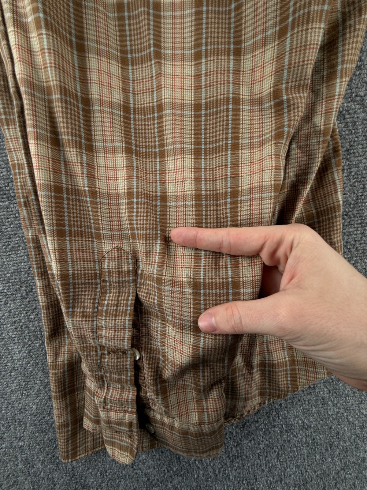 Polo Ralph Lauren Lowell Sport Soft Combed Cotton Button Up Shirt XL Brown