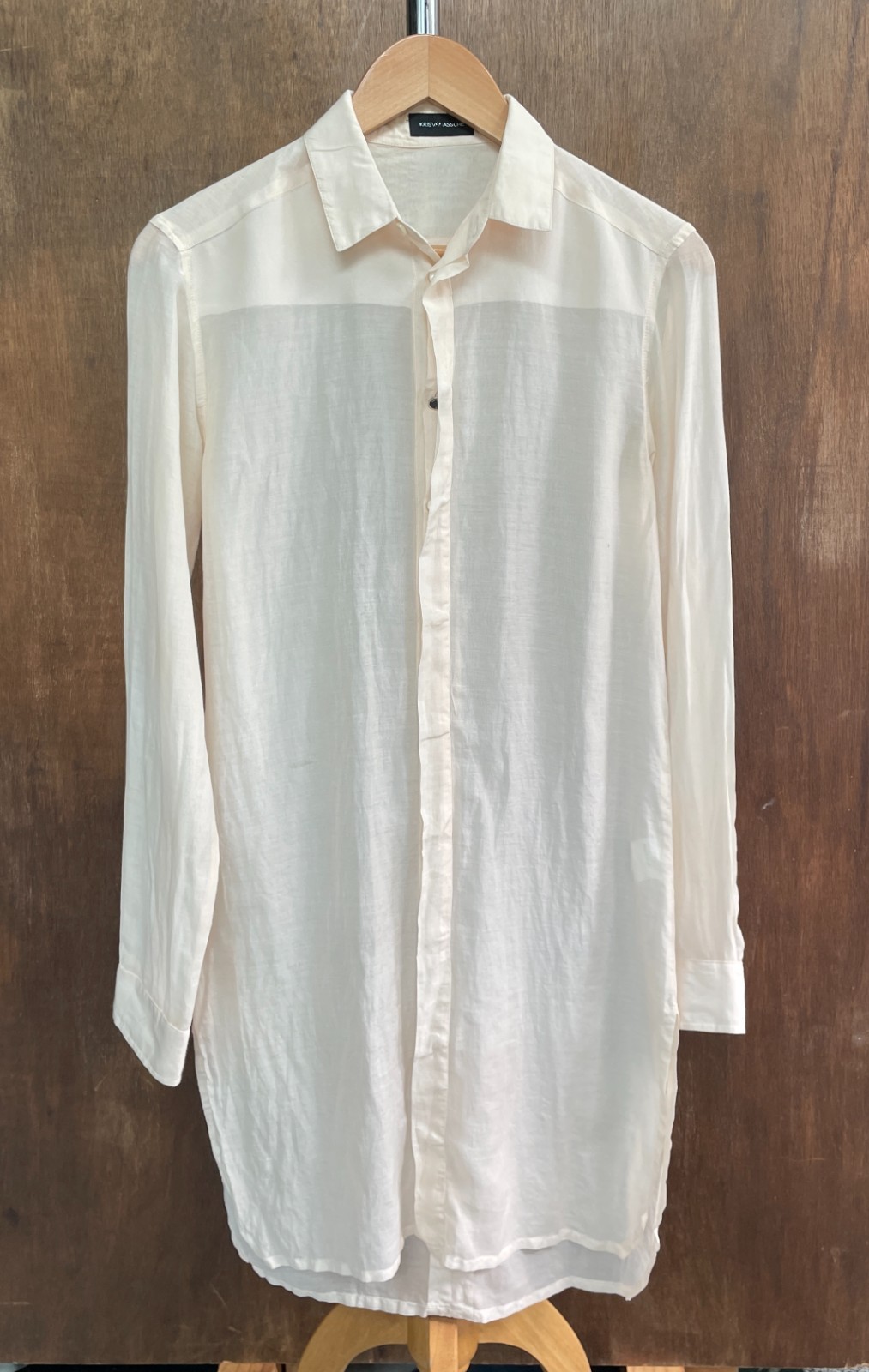 KRIS VAN ASSCHE Classic Shirt Dry Clean Only Made in Belgium