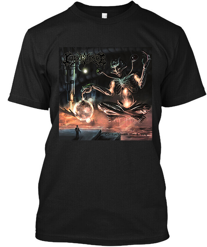 Best Seller Coexistence Contact with the Entity Mens Black Tshirt Size S-5XL